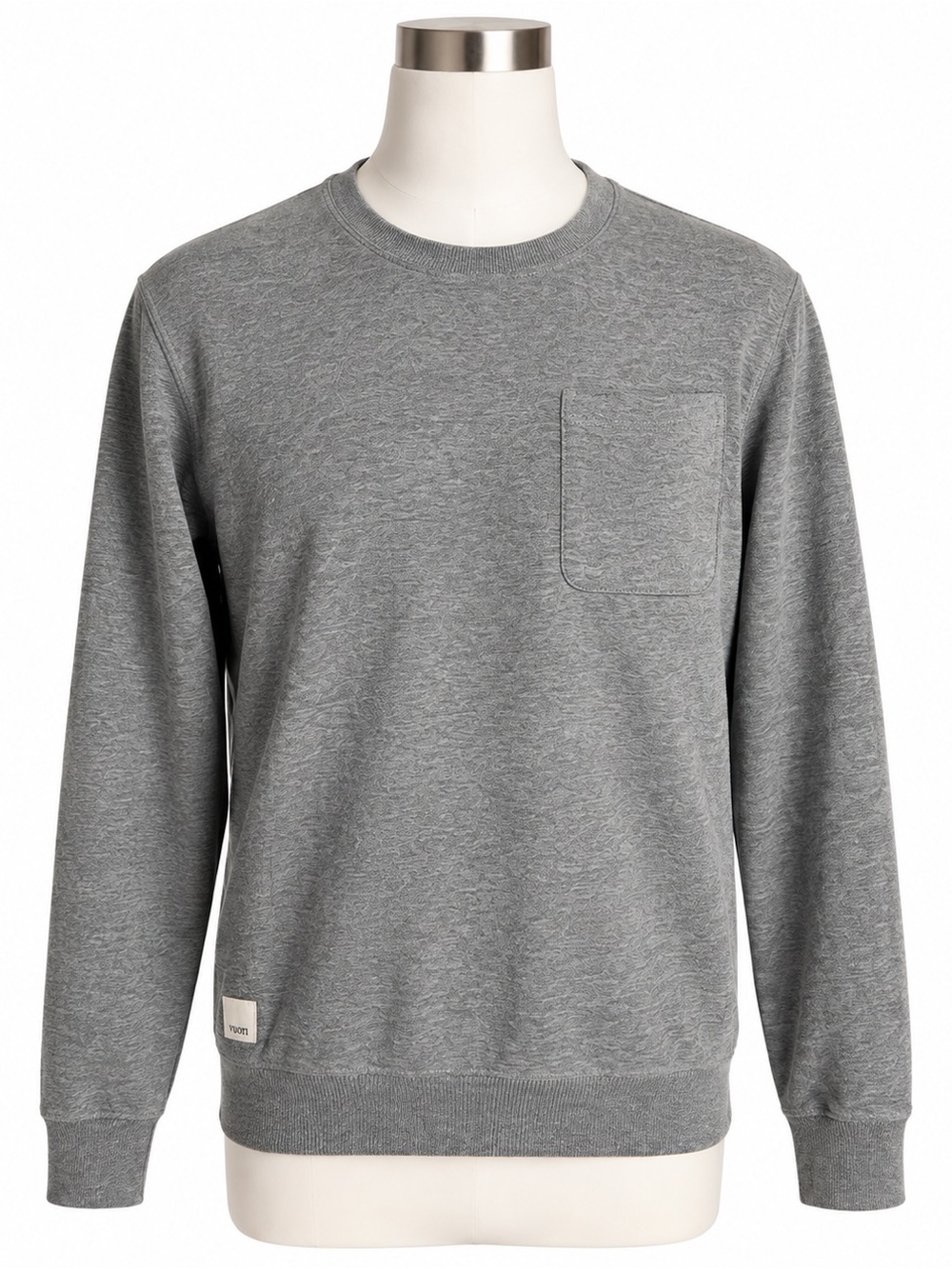 Vuori Men’s Jeffreys Pullover Heather Gray Size Small